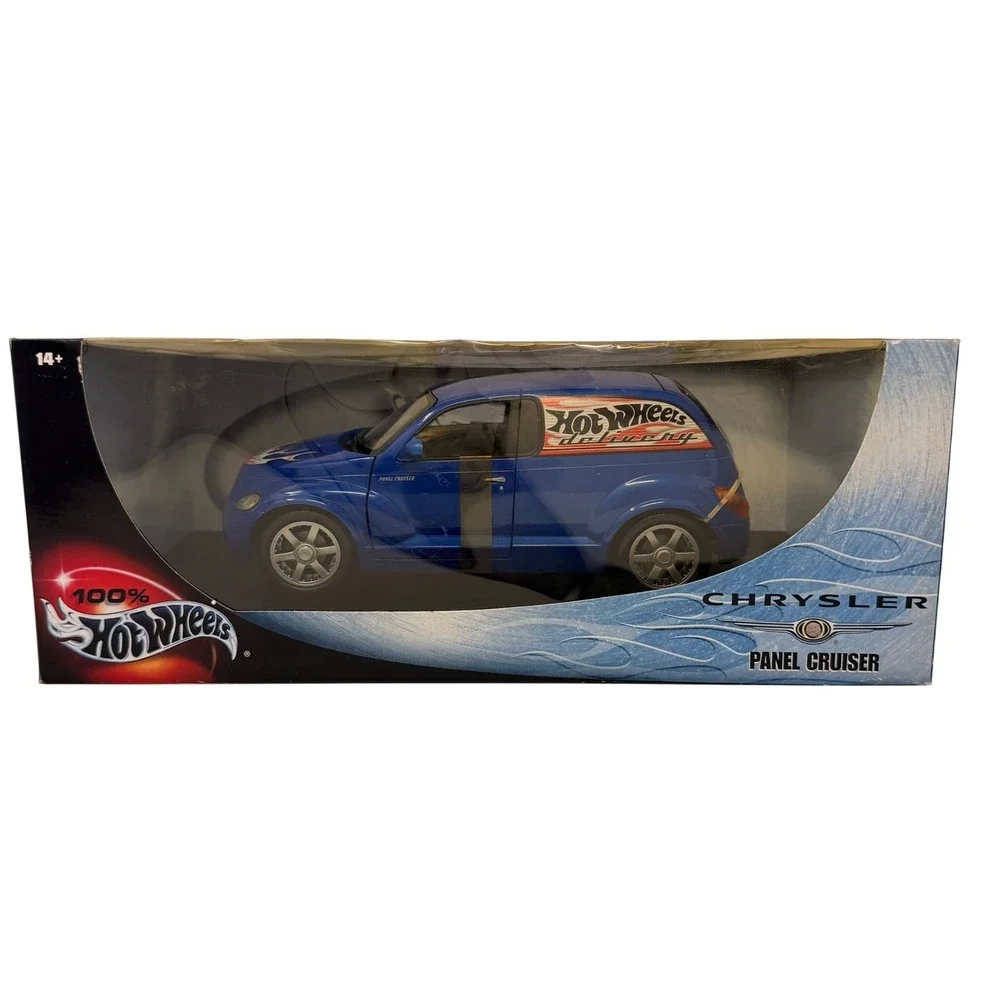 Hot Wheels‎ Chrysler Panel Cruiser 1:18 Diecast Blue Good Flame Graphics 29616